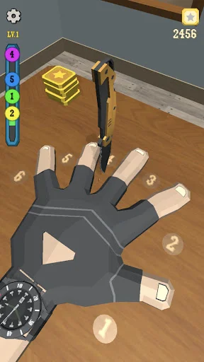 Baixe Knife Finger Game: O Desafio Clássico de Habilidade Grátis - Screenshot 3
