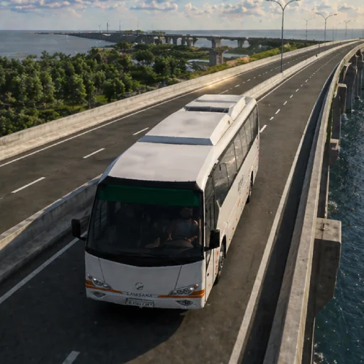 Baixar Bus Driving Around Java Island – Simulador de Ônibus Grátis