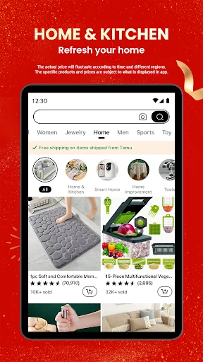 Baixar Temu: Compras Online com Descontos Incríveis e Ofertas - Screenshot 9