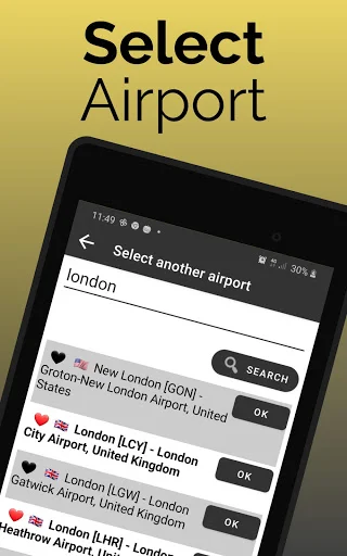 Baixar Fukuoka Airport Flight Info – Informações de Voo em Tempo Real - Screenshot 9