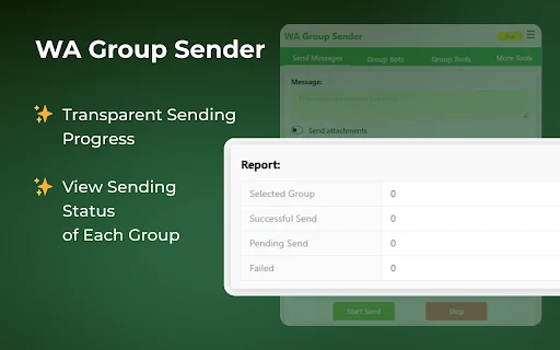 WAWebSender: Envio em Massa para WhatsApp Web – Instale Agora - Screenshot 3
