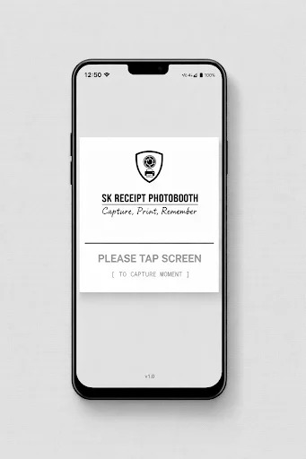 SK Receipt Photobooth: Impressão Térmica Estilo Recibo Instantânea - Screenshot 3