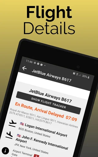 Baixar Fukuoka Airport Flight Info – Informações de Voo em Tempo Real - Screenshot 11