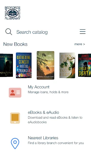 Baixar Bedford Public Library System – Acesso Fácil e Gratuito - Screenshot 1